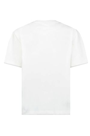 T-shirt in cotone bianco con stampa Watch IH NOM UH NIT | NCS26209081